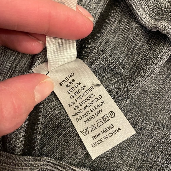 New with tags charcoal capri leggings! - Picture 2 of 5